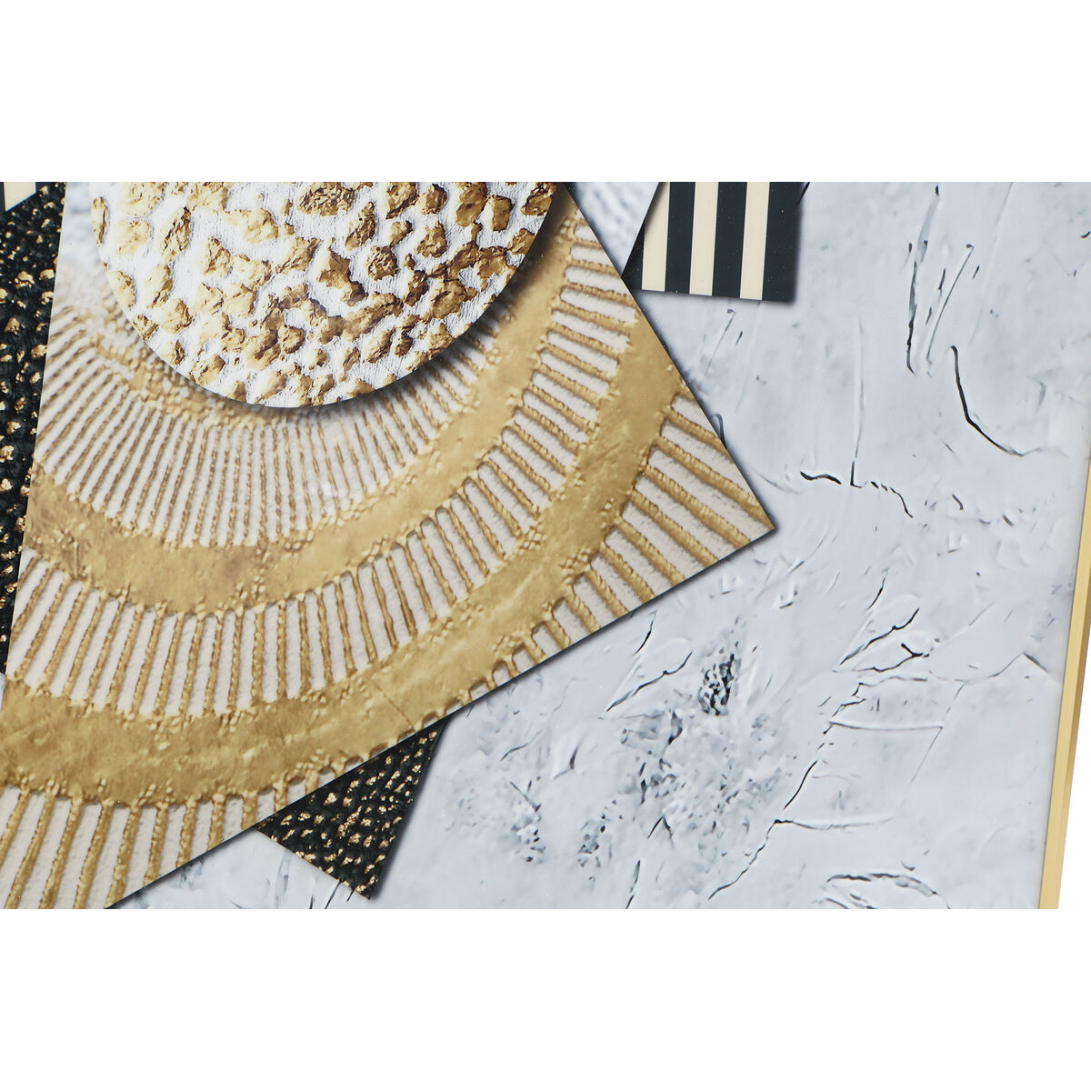Maleri DKD Home Decor Aluminium Tre MDF 80 x 3 x 120 cm